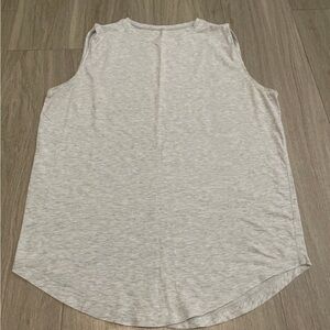 lululemon athletica Light Gray Muscle Tee